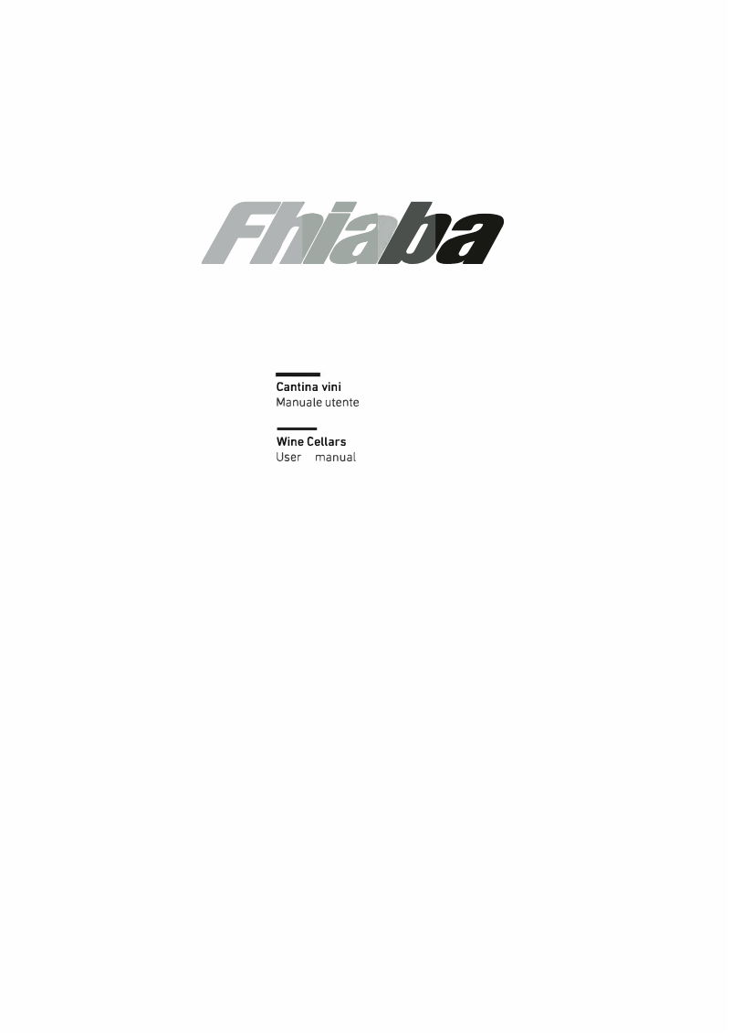 Page n°1 - Manuel utilisateur Fhiaba RS600FW6