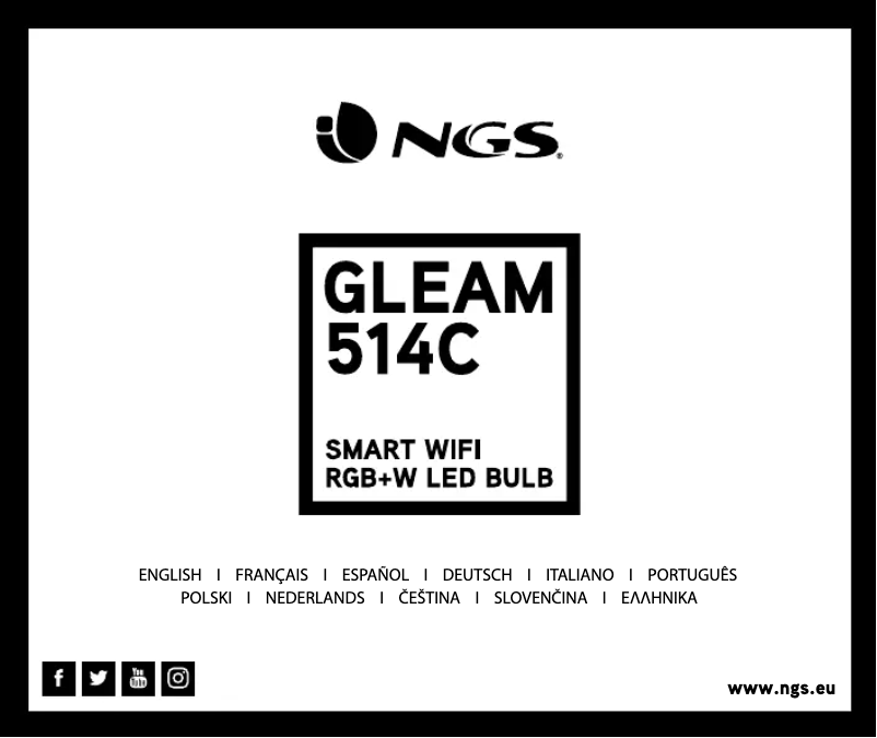 Page n°1 - Mode d'emploi NGS Gleam 514C