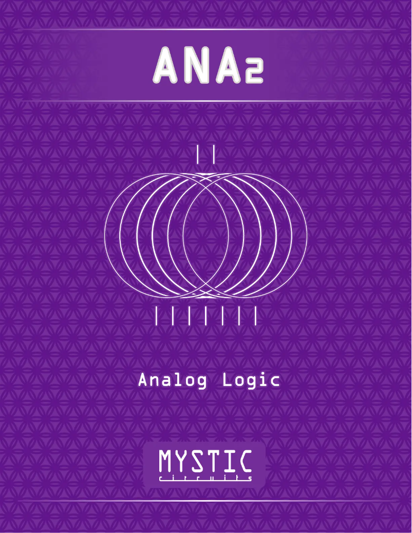 Página 1 del manual Manual de usuario Mystic Circuits Ana2