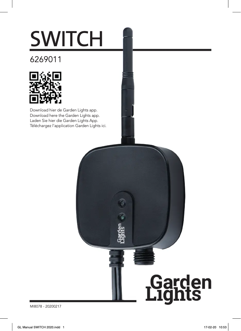 Image de la première page du manuel de l'appareil GL6269011