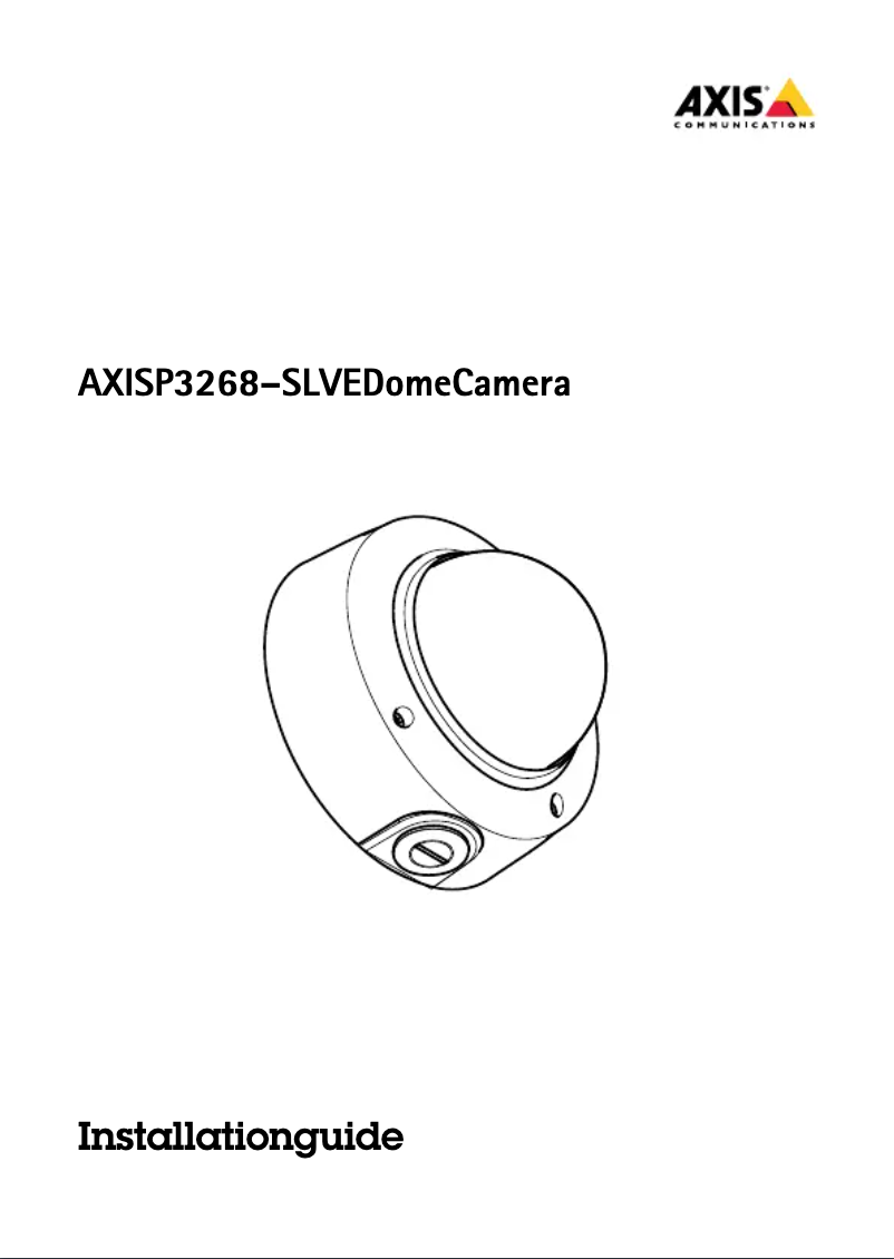 Image de la première page du manuel de l'appareil P3268-SLVE