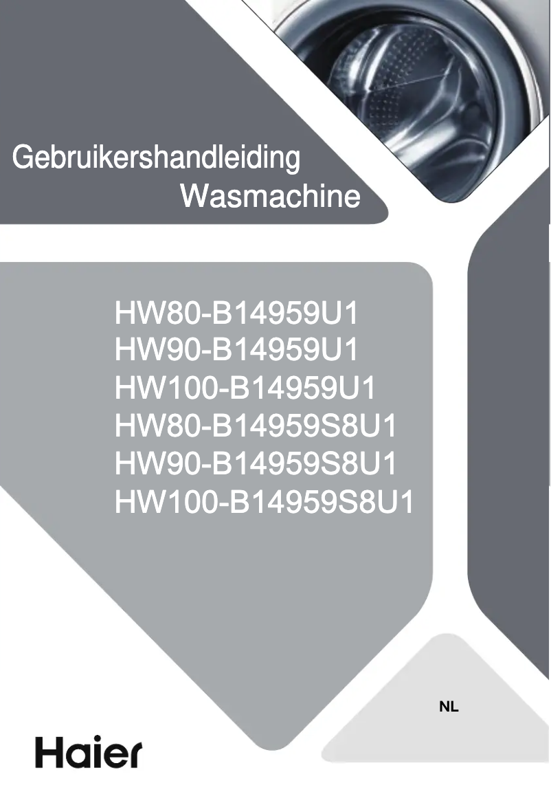 Page 1 de la notice Manuel utilisateur Haier HW90-B14959U1