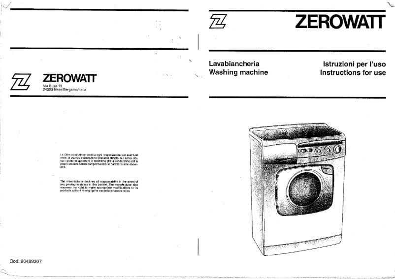 Image de la première page du manuel de l'appareil MI 7509 MA SS