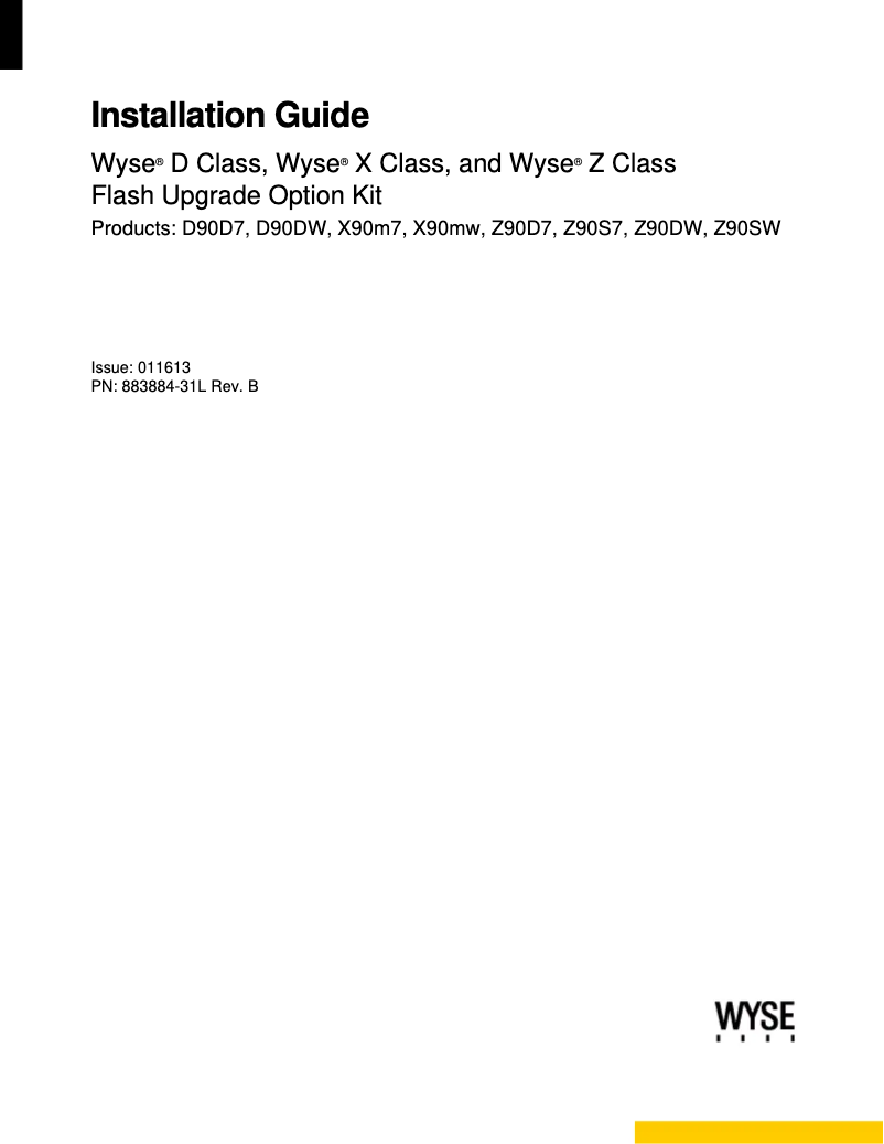 Page 1 de la notice Manuel utilisateur Dell Wyse 5020