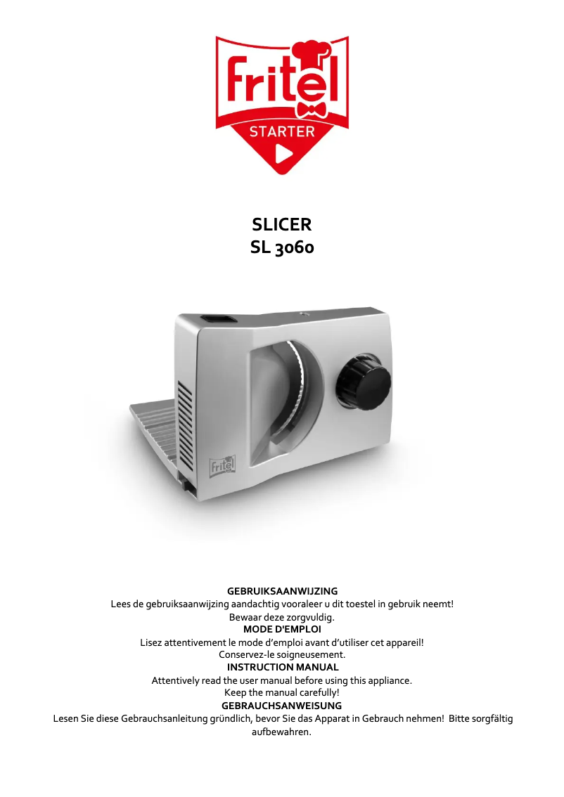 Page 1 de la notice Manuel utilisateur Fritel SL 3070