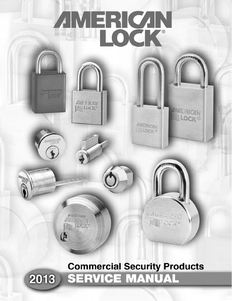 Page n°1 - Manuel utilisateur Master Lock A5460KA