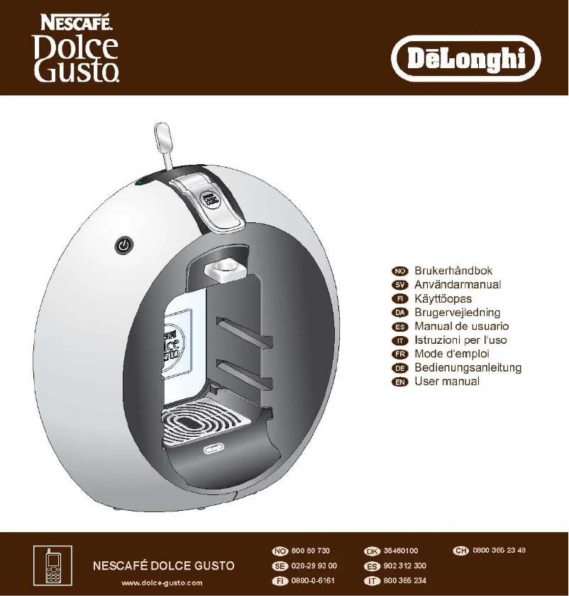 Page n°1 - Manuel utilisateur DeLonghi Circolo