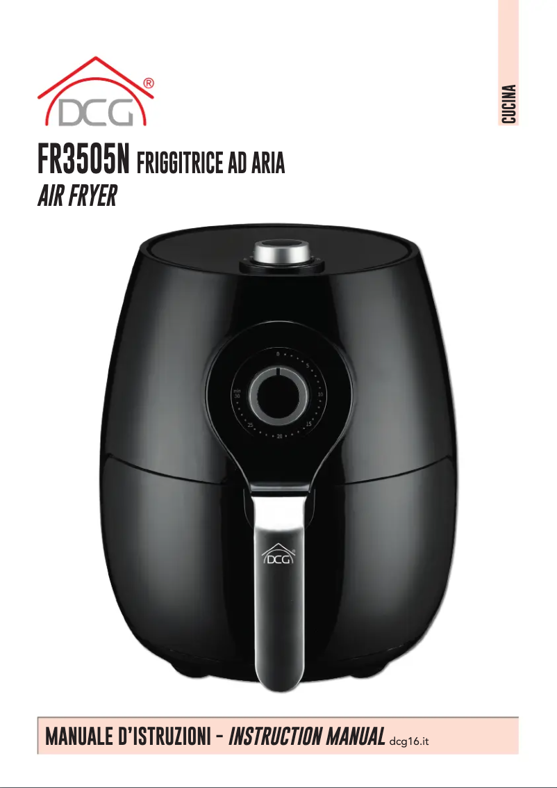 Image de la première page du manuel de l'appareil FR3505N