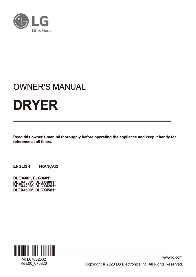 Page n°1 - Manuel utilisateur LG D3601V