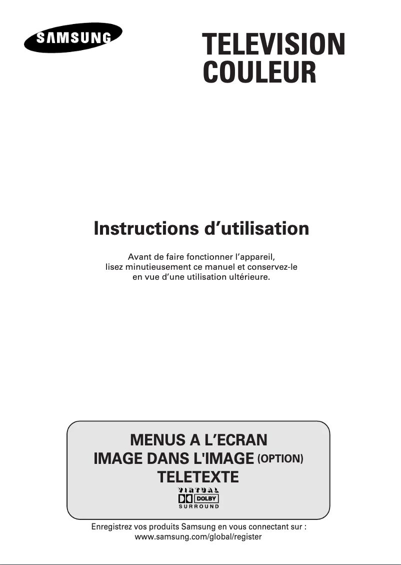 Image de la première page du manuel de l'appareil WS-32Z308P