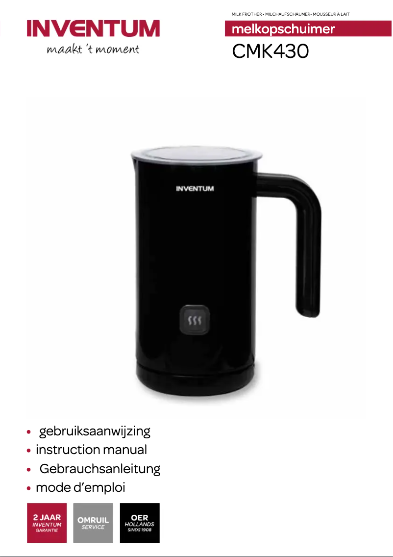 Image de la première page du manuel de l'appareil CMK430