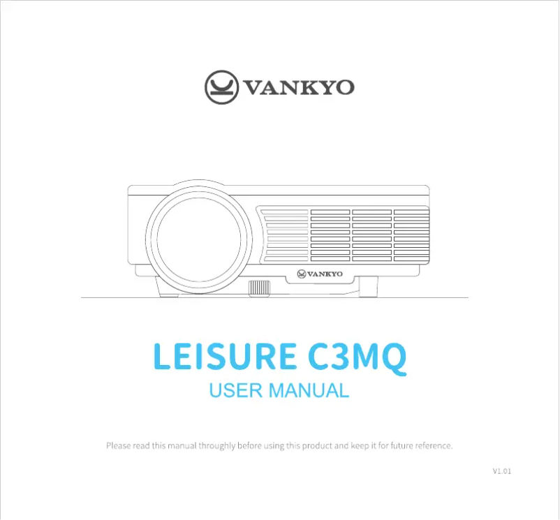 Page n°1 - Manuel utilisateur Vankyo Leisure C3MQ