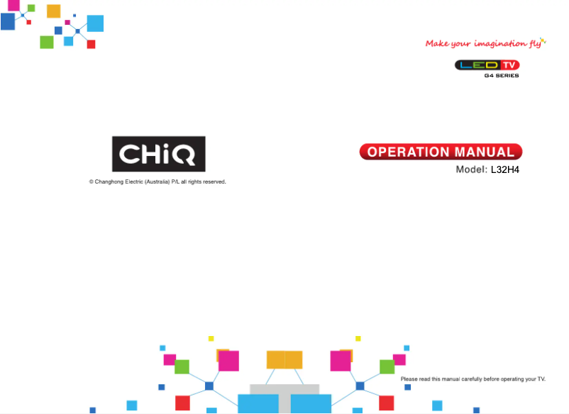 Page 1 de la notice Manuel utilisateur CHiQ L32H4