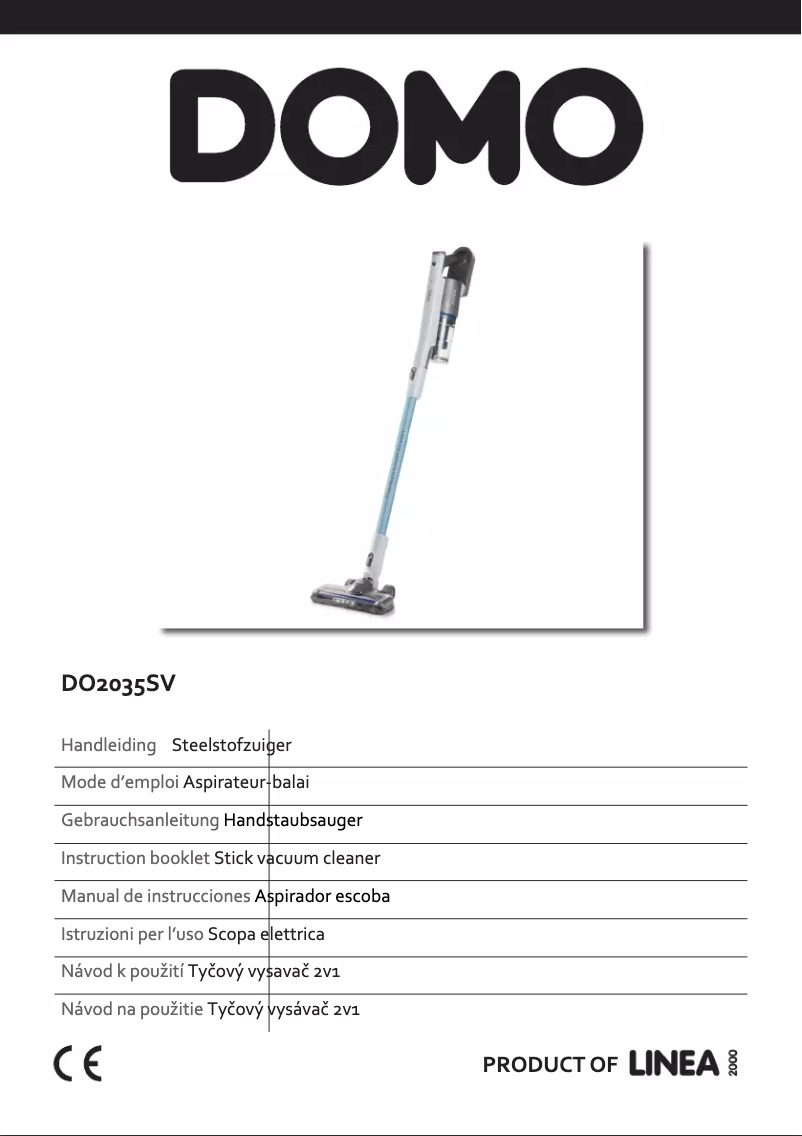Page 1 de la notice Manuel utilisateur Domo DO2035SV