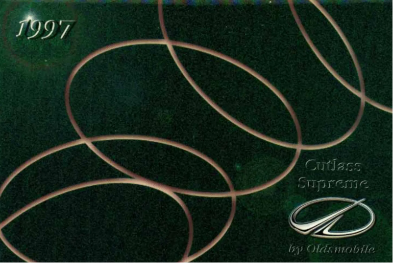 Image de la première page du manuel de l'appareil Cutlass Supreme (1994)