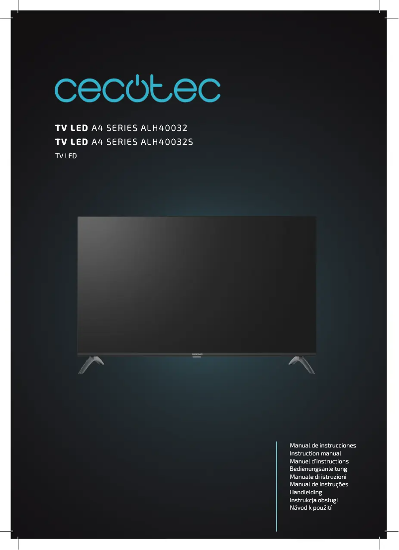 Página 1 del manual Manual de usuario Cecotec ALH40032S