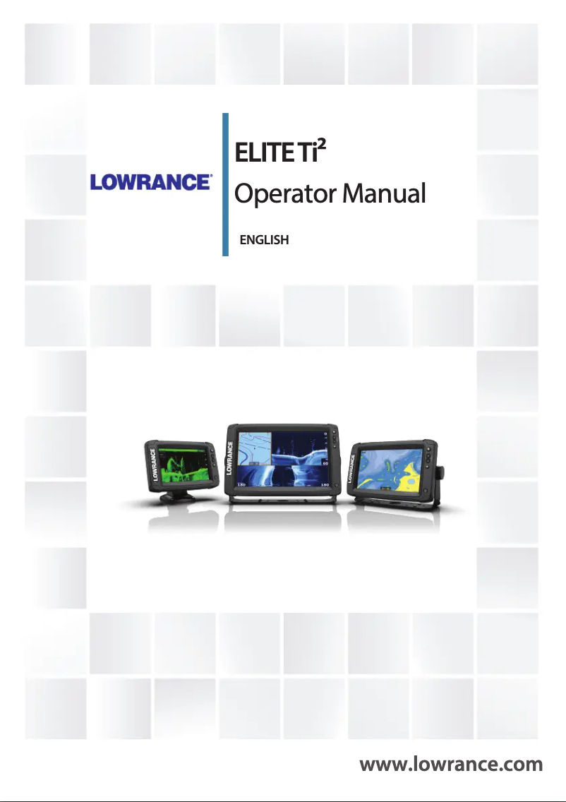 Image de la première page du manuel de l'appareil Elite Ti2