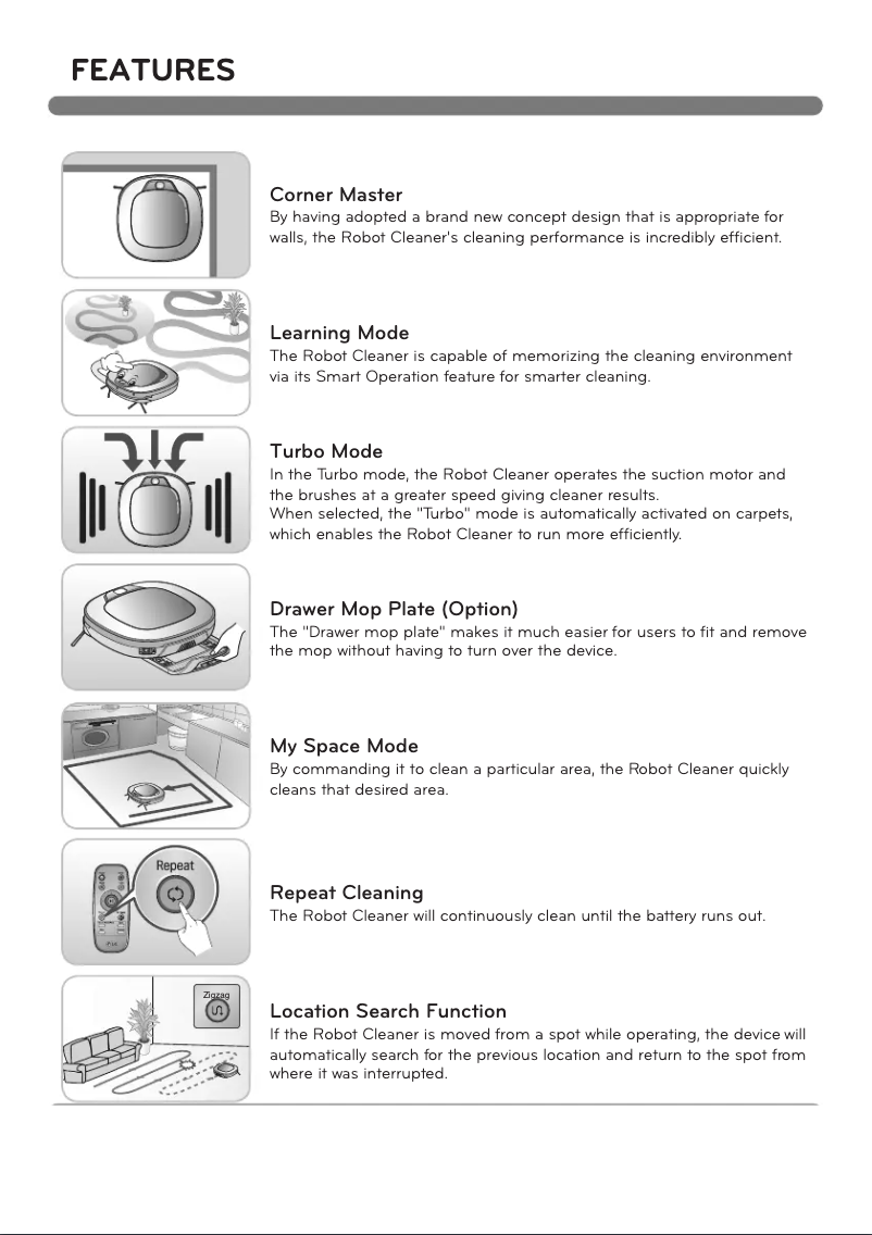 Page n°1 - Manuel utilisateur LG VRD830MGPCM