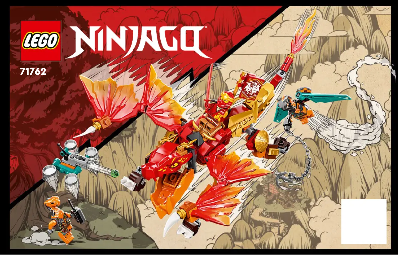 Image de la première page du manuel de l'appareil Ninjago 71762
