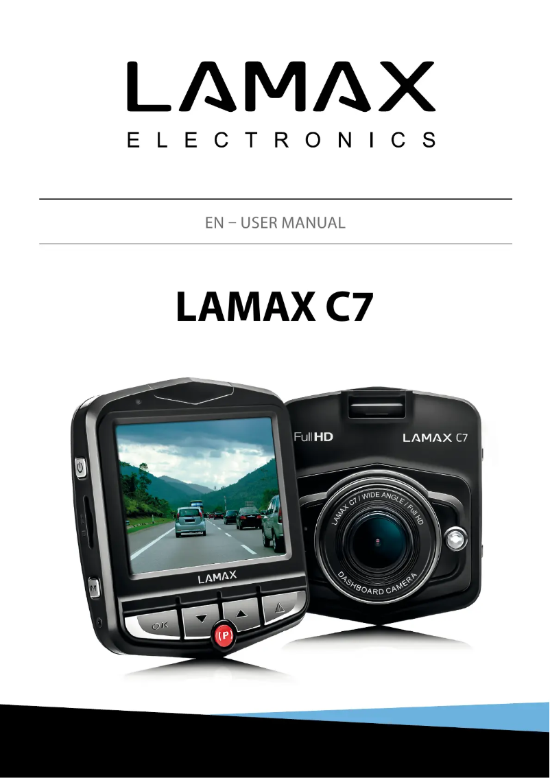Page n°1 - Manuel utilisateur Lamax Drive C7
