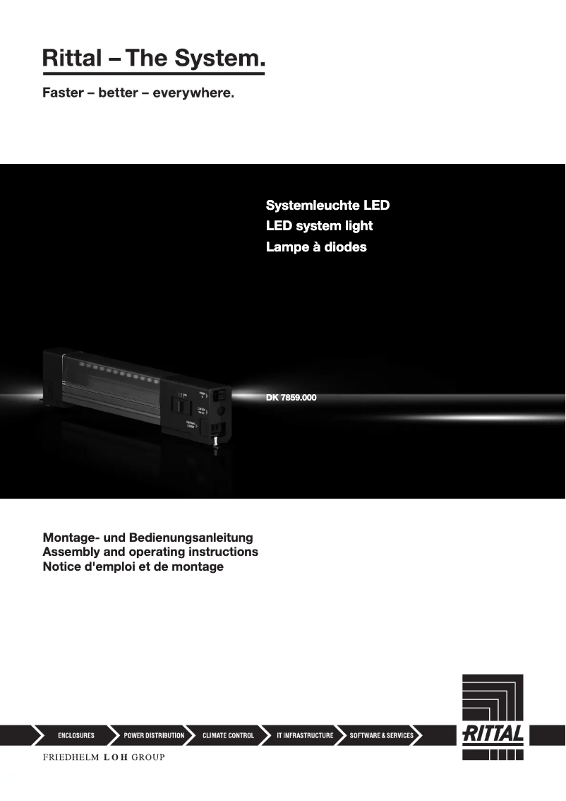 Image de la première page du manuel de l'appareil DK 7859.000