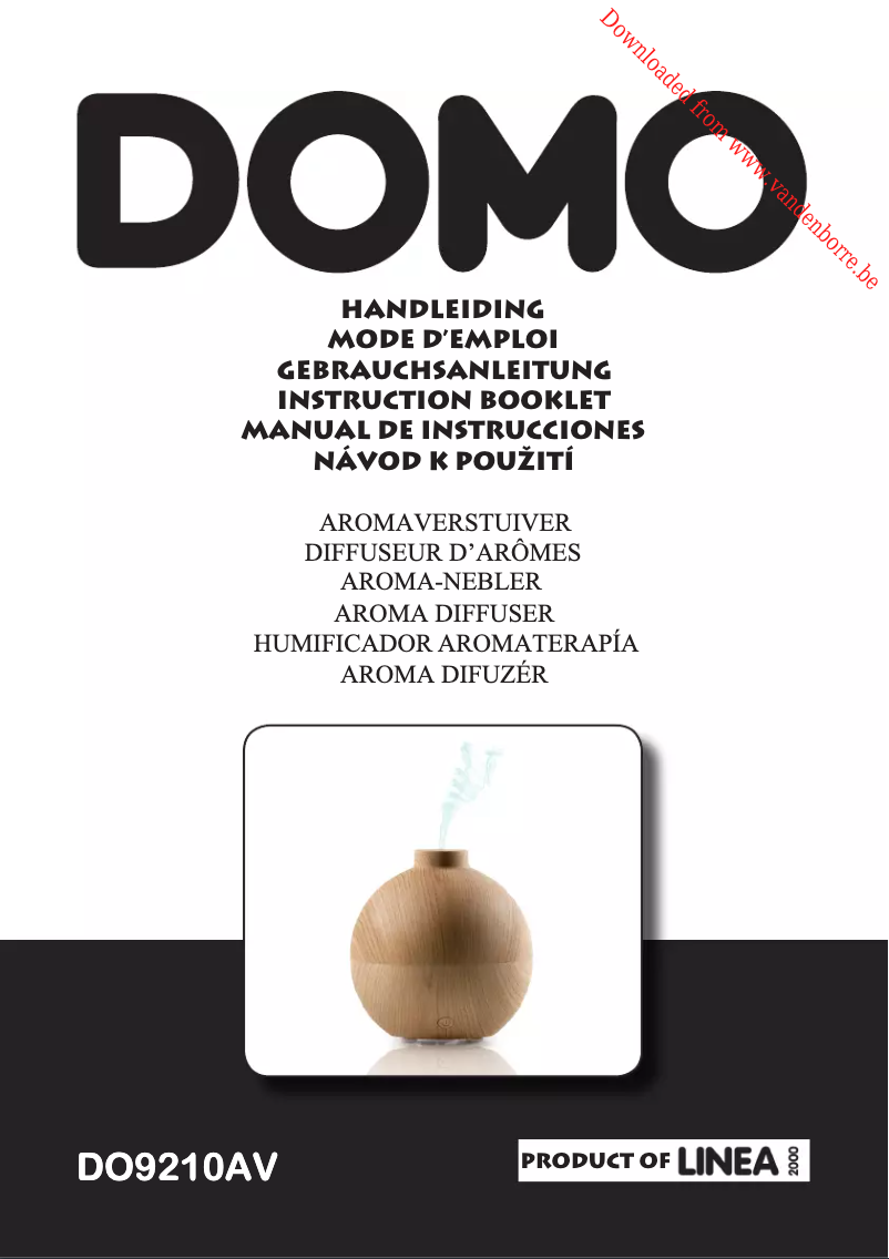 Page 1 de la notice Manuel utilisateur Domo DO9210AV