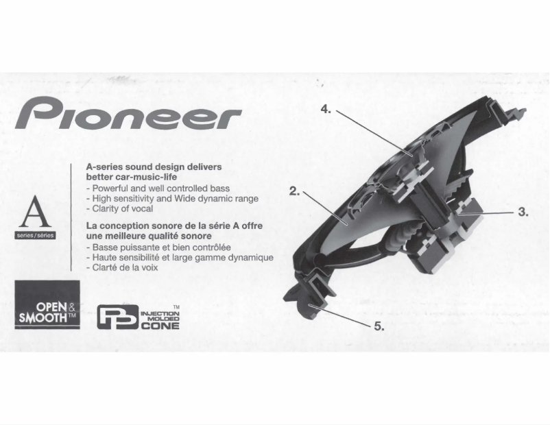 Page n°1 - Mode d'emploi Pioneer TS-A692F