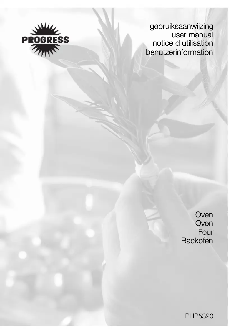 Image de la première page du manuel de l'appareil PHP5320