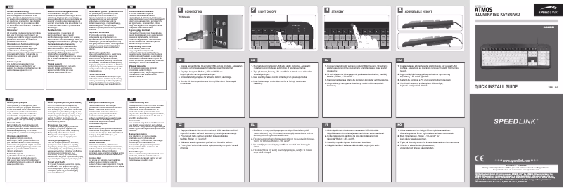 Page n°1 - Manuel utilisateur Speedlink SL-6453 Atmos