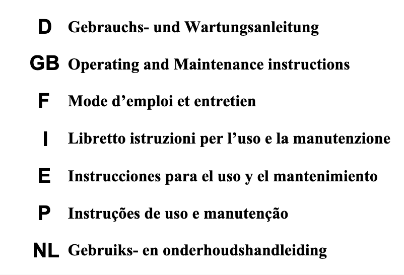 Page 1 de la notice Manuel utilisateur Candy CHF 130