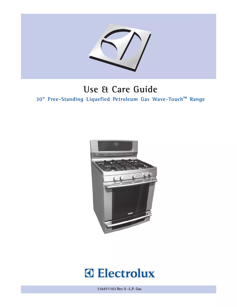 Page n°1 - Manuel utilisateur Electrolux EW3LGF65GS