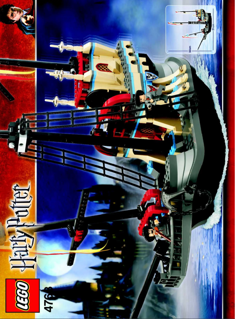 Page 1 de la notice Manuel utilisateur Lego The Durmstrang Ship