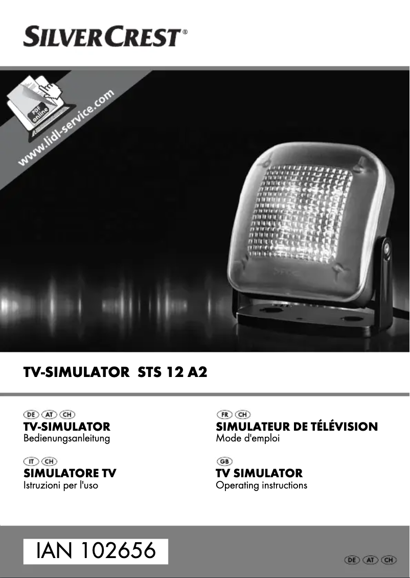 Page 1 de la notice Manuel utilisateur SilverCrest STS 12 B2