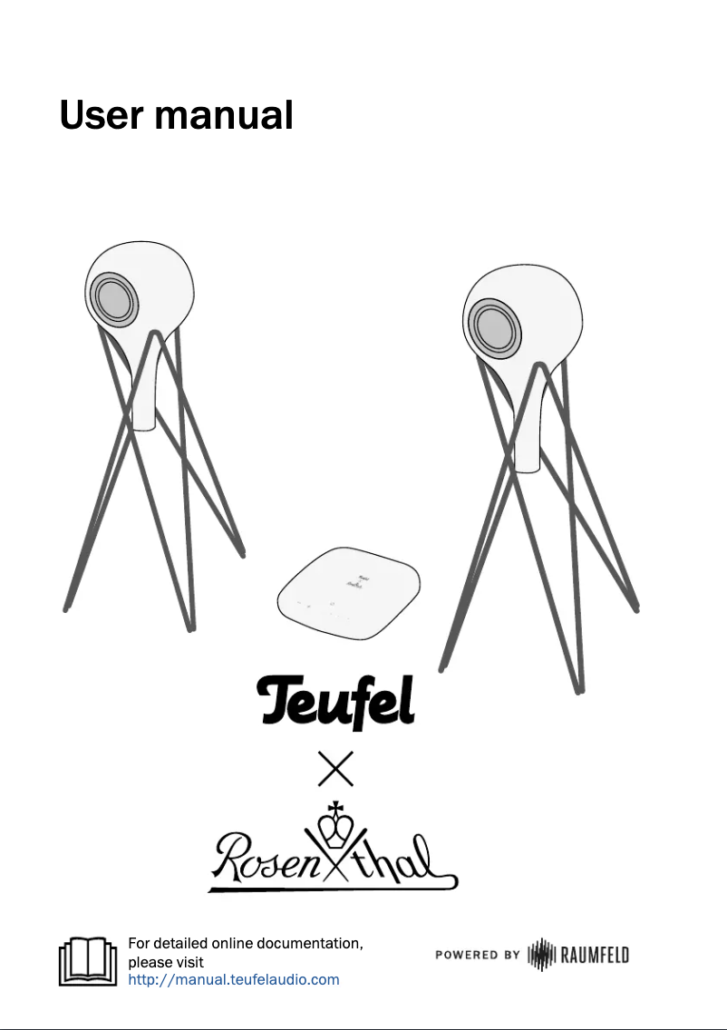 Image de la première page du manuel de l'appareil x Rosenthal