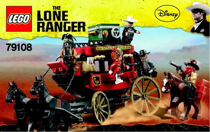 Image de la première page du manuel de l'appareil Stagecoach Escape