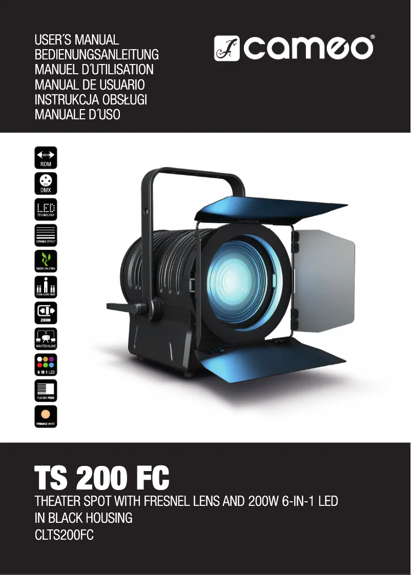 Image de la première page du manuel de l'appareil TS 200 FC