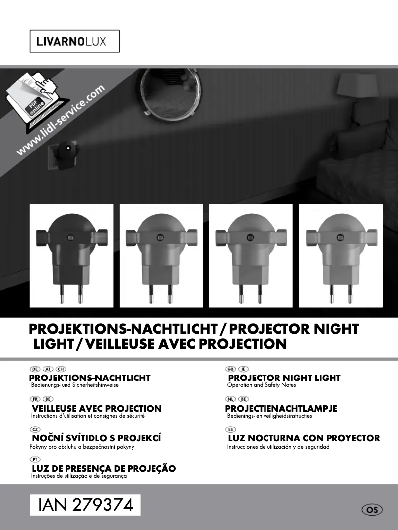 Page n°1 - Manuel utilisateur Livarno Lux IAN 279374