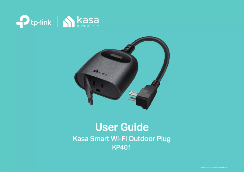 Page n°1 - Manuel utilisateur TP-Link KP401