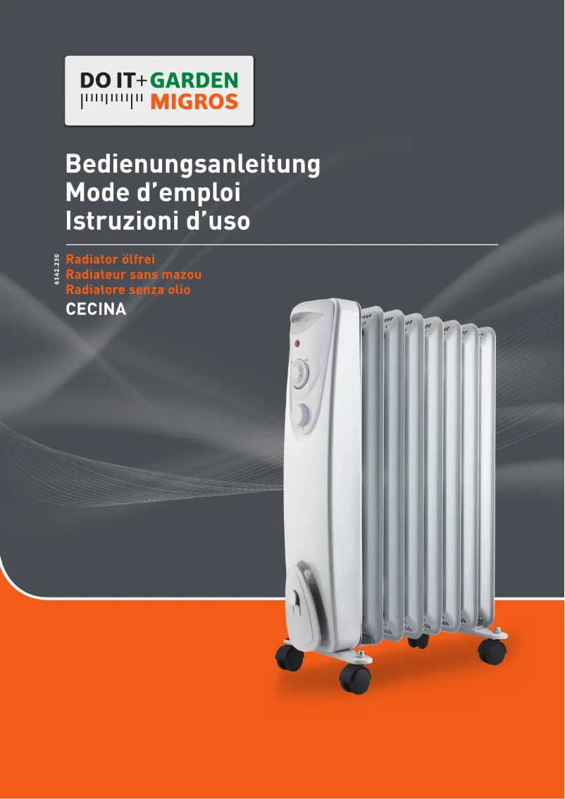 Page 1 de la notice Manuel utilisateur Emerio OFR-103955