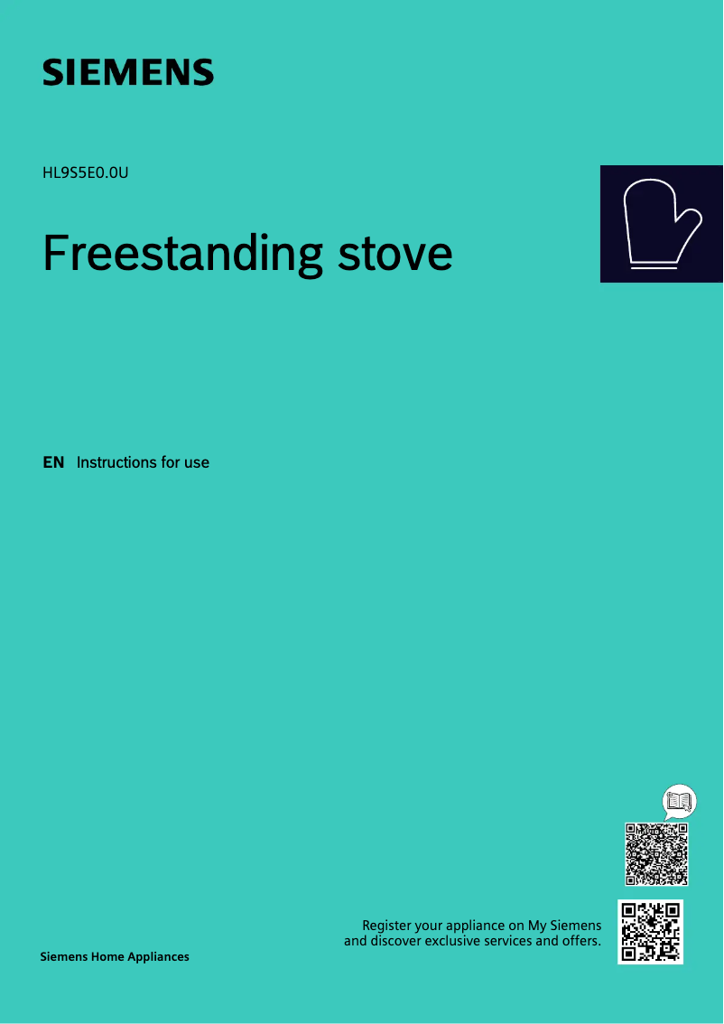 Page 1 de la notice Manuel utilisateur Siemens HL9S5E040U