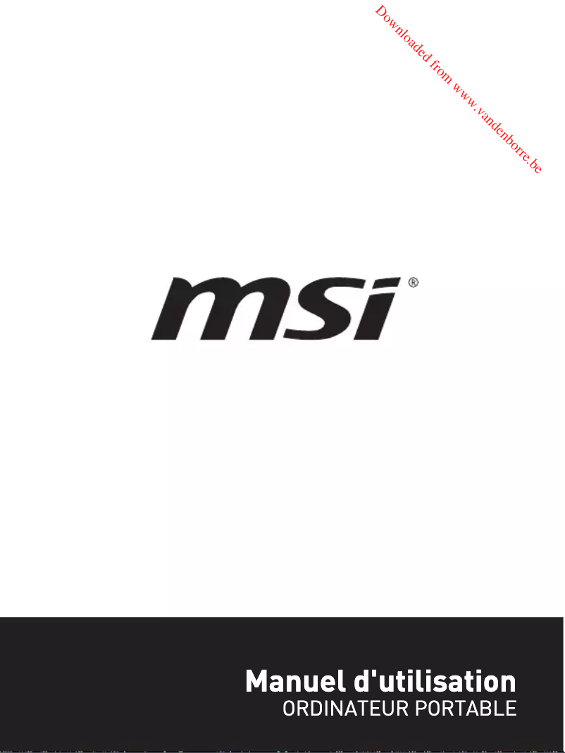 Página 1 del manual Manual de usuario MSI P65 Creator