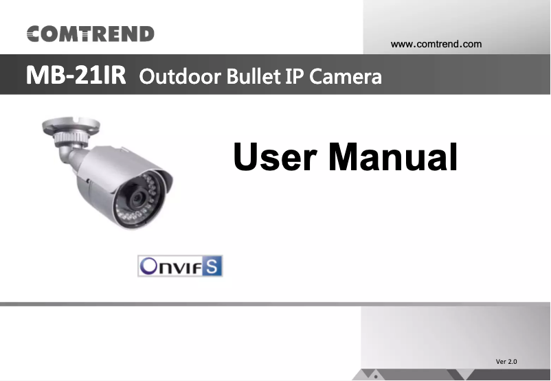 Image de la première page du manuel de l'appareil MB-21IR