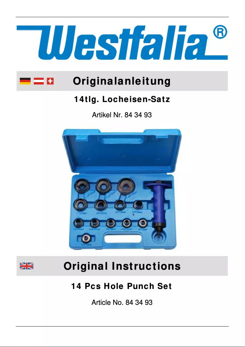 Image de la première page du manuel de l'appareil 843493