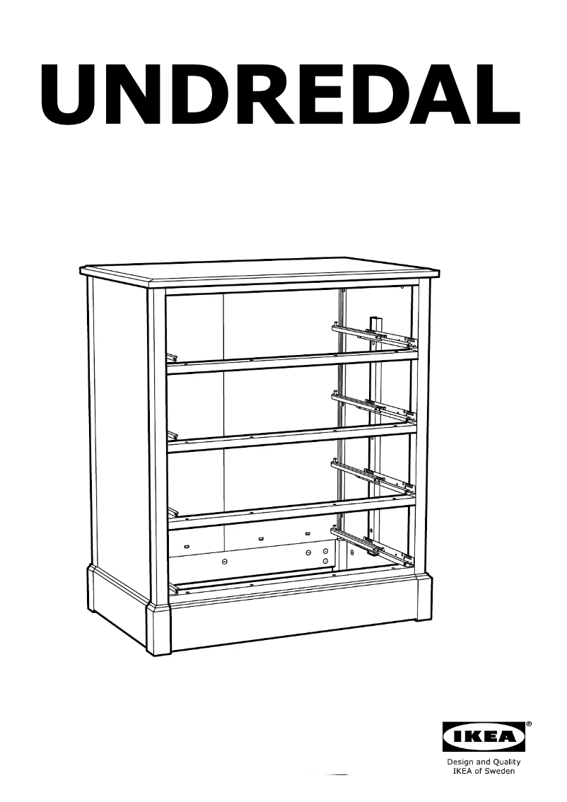 Image de la première page du manuel de l'appareil UNREDAL