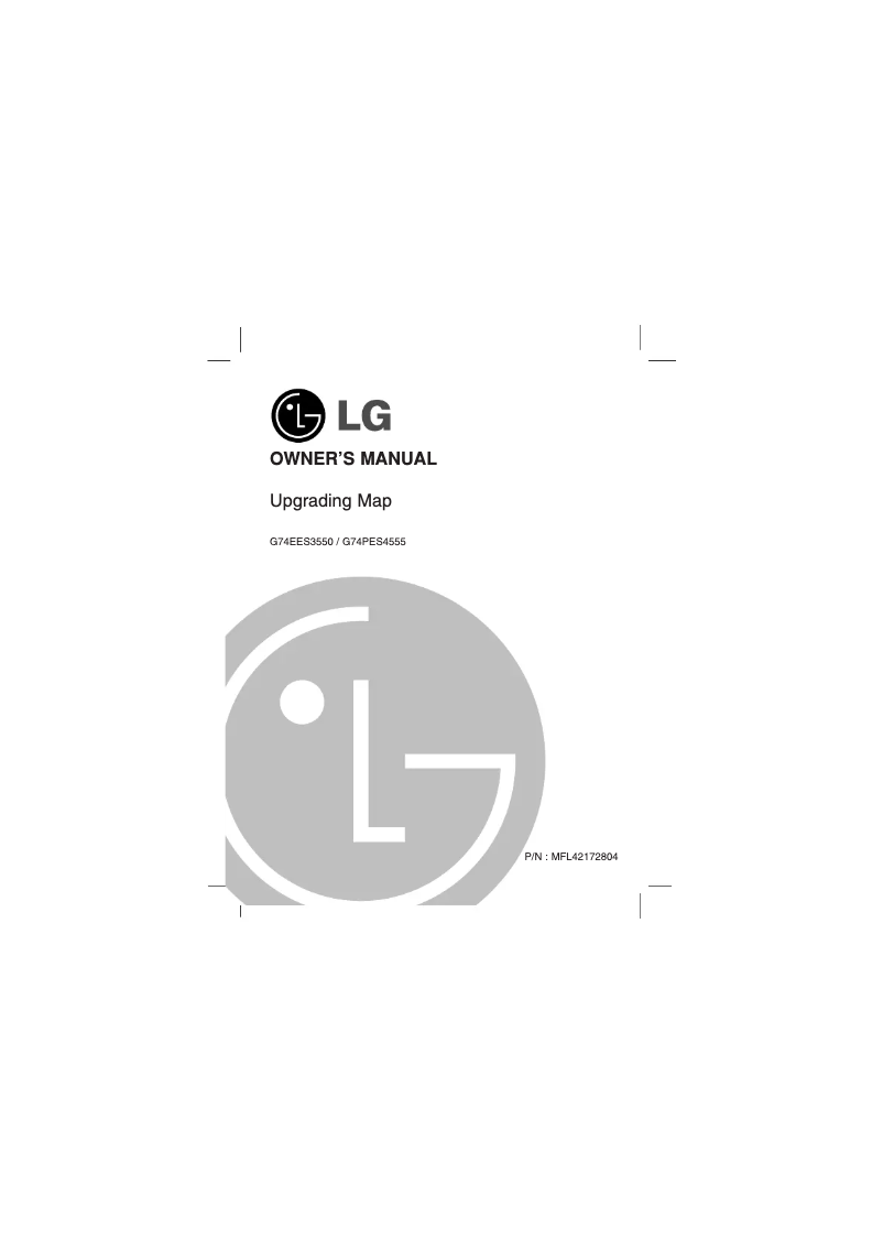 Page 1 de la notice Manuel utilisateur LG G74PES4555