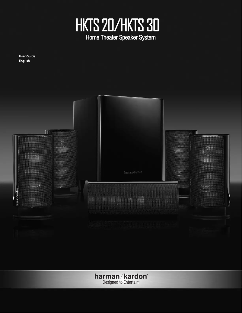 First page image of the manual for HKTS 30