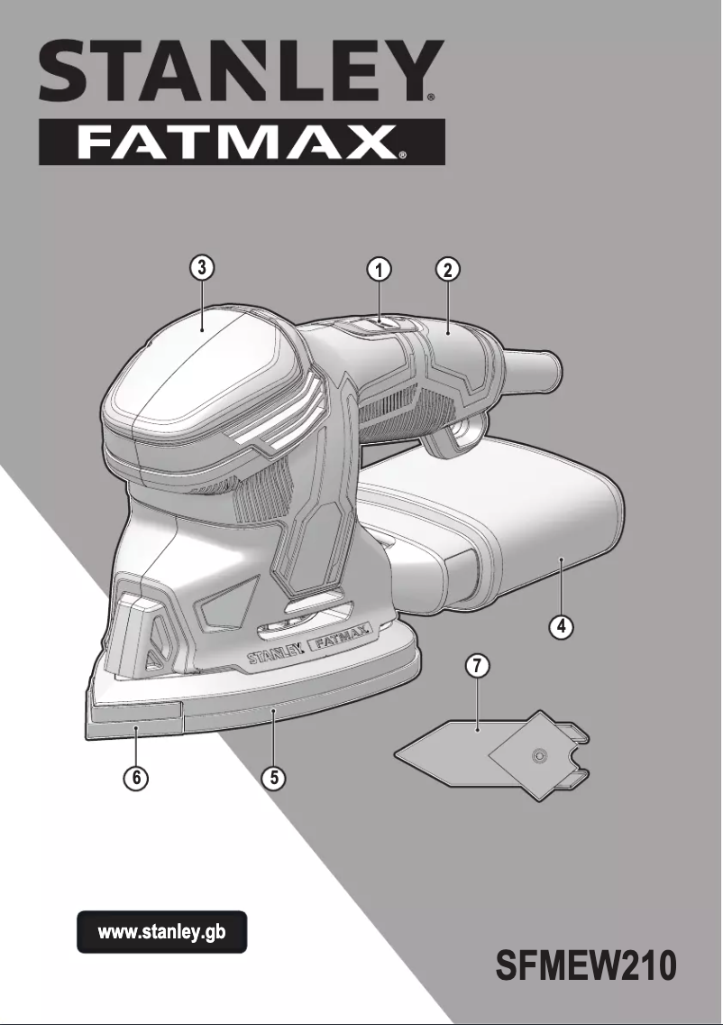 Page n°1 - Manuel utilisateur Stanley Fatmax SFMEW210