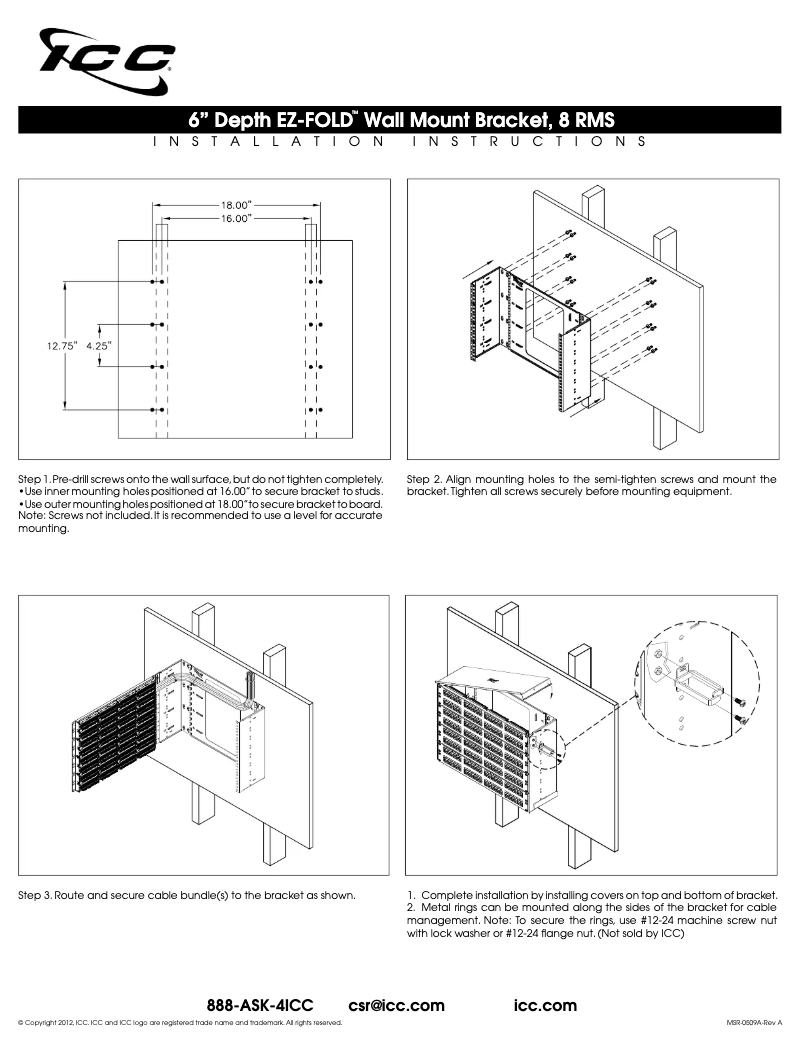 Image de la première page du manuel de l'appareil ICCMSABR68