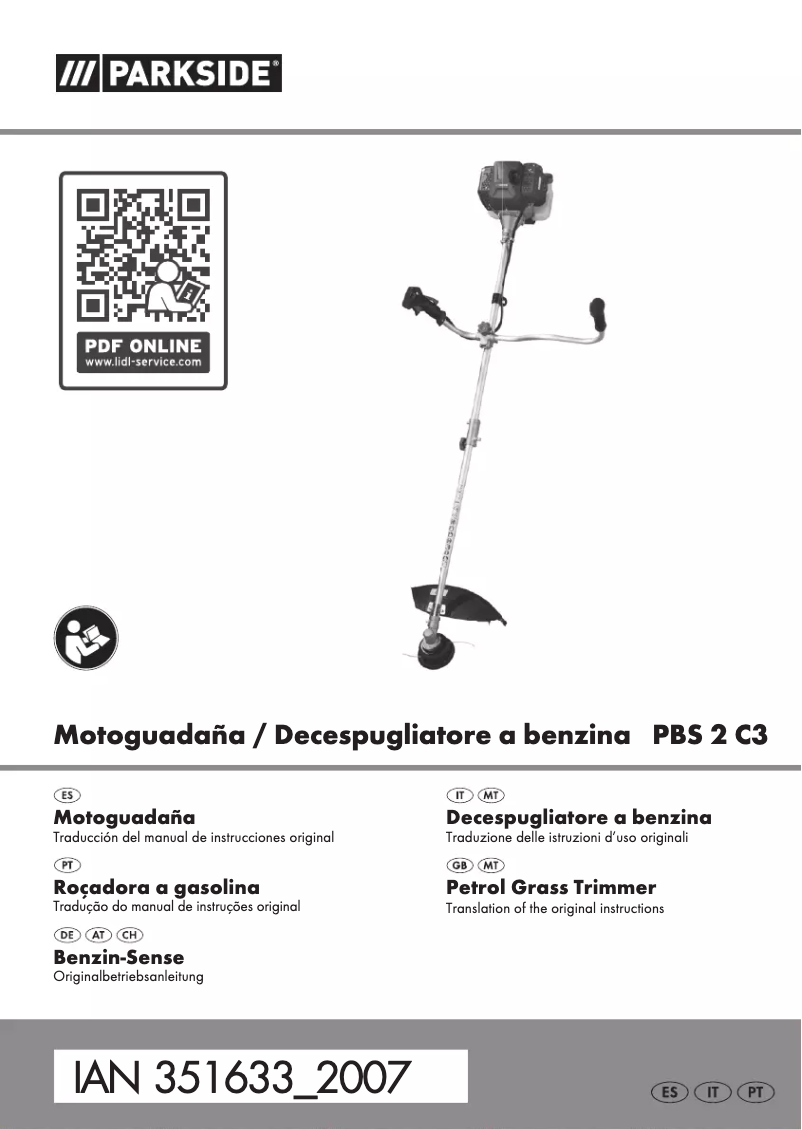 Página 1 del manual Manual de usuario Parkside PBS 2 C3