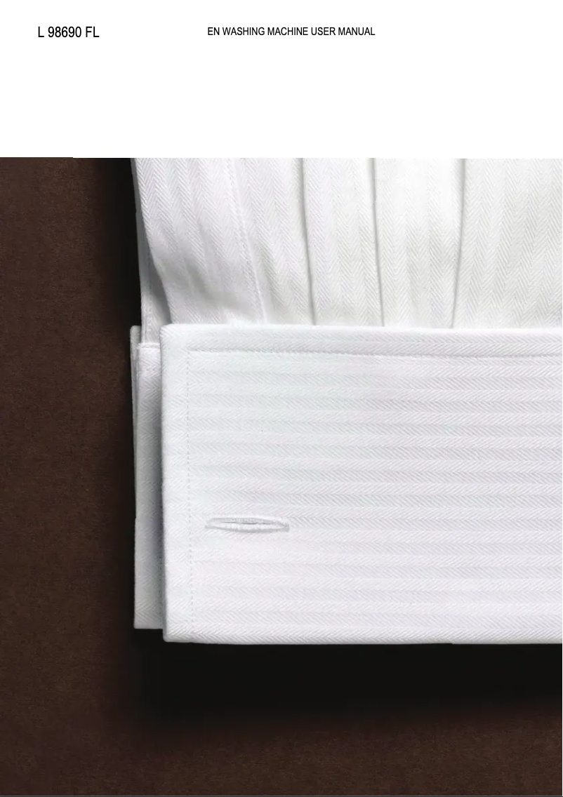 Page n°1 - Manuel utilisateur AEG L98690FL